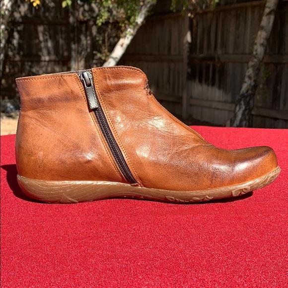 Jafa 156 Camel Booties Size 37 - Picture 4 of 10